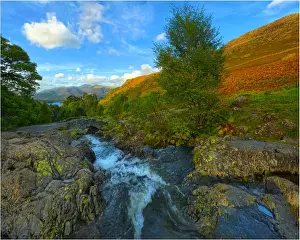 Ashness Bridge Derwent Water Lake district England