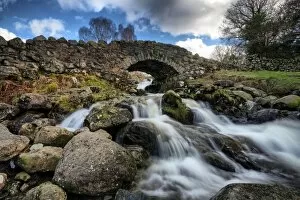 Images Dated 23rd March 2014: Ashness Bridge, English Lake District