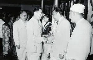 Asian Leaders Shaking Hands