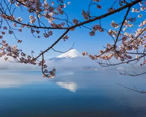 Lake Kawaguchi Prints: Asian symbols