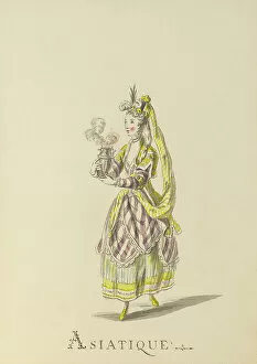 The Magical World of Illustration Collection: Asiatique (Asian) - example illustration of a ballet character