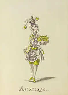 Asiatique (Asian) - example illustration of a ballet character