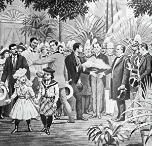 Assassination Prints: Assasination Of William Mckinley
