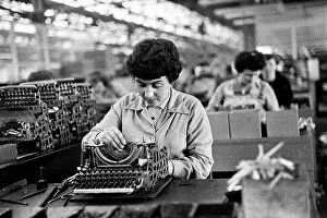 Typewriter Prints: Assembly Line