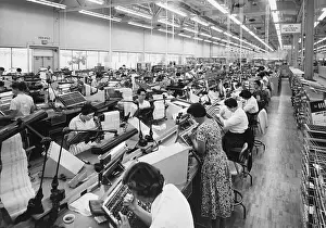 San Jose Prints: Assembly Line At Ibm