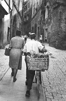 Assisi Prints: Assisi Peasants take their geese to the market