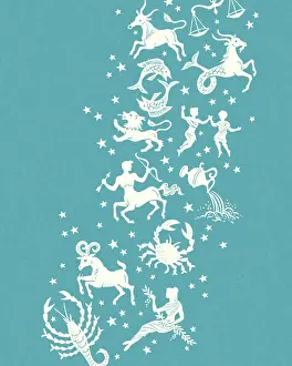 Virgo Prints: Astrological Signs