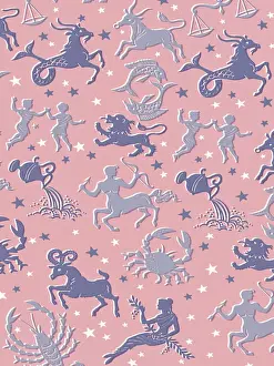 Virgo Prints: Astrology Pattern