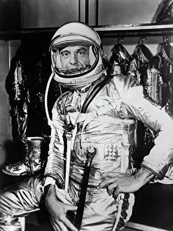 Shepard Prints: Astronaut Shepard in Space Suit