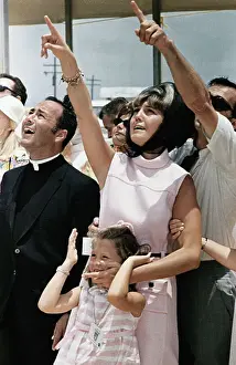Astronaut's Family Watches Apollo-10 Launch