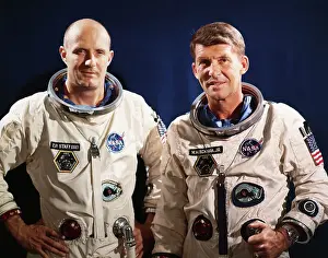 Thomas P Prints: Astronauts Stafford and Schirra