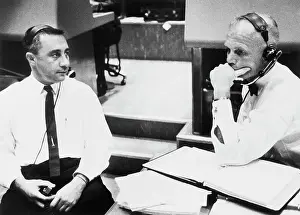 Hand Over Mouth Prints: Astronauts Virgil Grissom and John Glenn