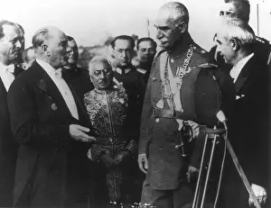 Ataturk And Reza Shah Meeting