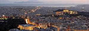 Historical Geopolitical Location Collection: Athens panorama