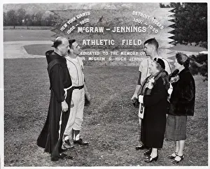 Widow Prints: Athletic Field Dedication Ceremony