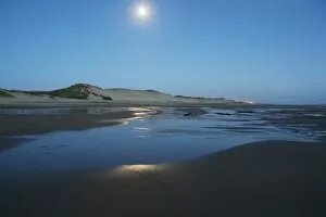 Images Dated 30th July 2012: Atlantic Ocean, Atlantic coast at low tide, dunes, dune landscape