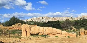 Images Dated 10th January 2012: Atlas in the Valley of Temples Agrigento