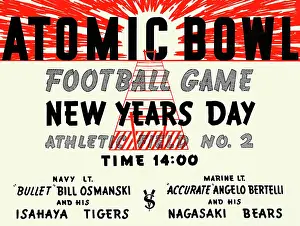 Football Prints: Atomic Bowl