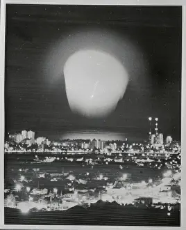 Waikiki Prints: Atomic Dust over Waikiki 1962