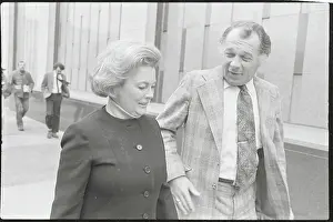 Lee Bailey Prints: Attorney F. Lee Bailey with His Client Catherine Hearst
