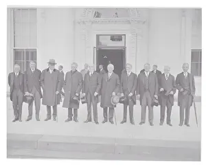 William D Prints: Attorney General Mitchell, Justices: Cardoza
