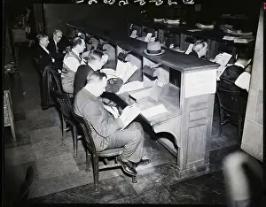 Department Prints: Attorney Researching At Desks;Trademarks