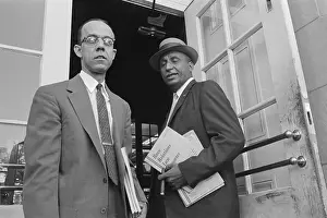 Arlington Prints: Attorneys Arriving at Federal Court for Desegregation Case