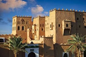 Paul Williams - Funkystock Gallery: attraction, citadel, fortification, fortress, historic, kasbah, kasbah taourirt, mudbrick building