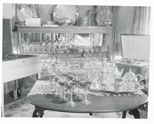 Auction Room Displaying Items