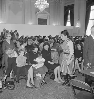 Audience at a House Un-American Activities Committee Meeting