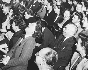 Audience Including Ambassador Laughing
