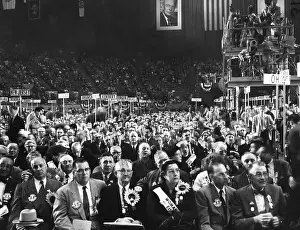 Cow Palace Prints: Audience Listens at Opening Day, GOP convention