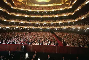Audience in New Metropolitan Opera House