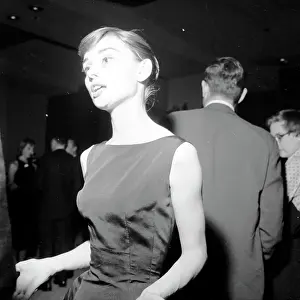 Prints of UNITED STATES - OCTOBER 28: October 28, 1955, California, Los Angeles, Audrey Hepburn. (Photo by Earl Leaf/Michael Ochs Archives/Getty Images) Elegance Personified – A Classic Art Print Collection: Audrey Hepburn