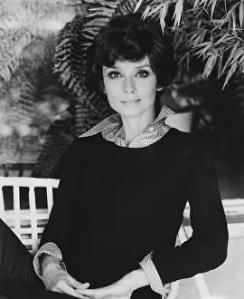Prints of Belgian-born actress Audrey Hepburn (1929 - 1993), circa 1975. (Photo by Pictorial Parade/Archive Photos/Getty Images) Elegance Personified – A Classic Art Print Collection: Audrey Hepburn