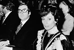 Eyeglasses Prints: Audrey Hepburn and Andrea Dotti Sitting in Audience