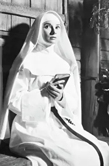 Habit Prints: Audrey Hepburn in Costume as Sister Luke
