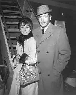 Gangway Prints: Audrey Hepburn and Mel Ferrer Leaving New York