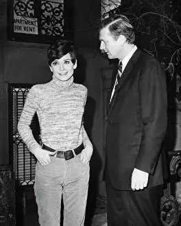 Audrey Hepburn with New York Mayor John Lindsay