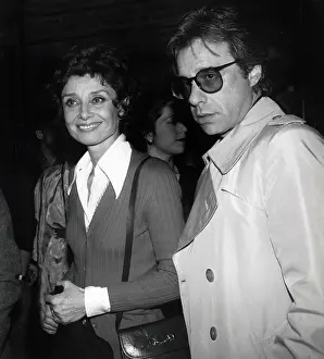 Audrey Hepburn and Peter Bogdanovich