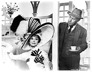 Audrey Hepburn And Rex Harrison In My Fair Lady