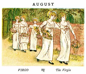 August - Kate Greenaway, 1884