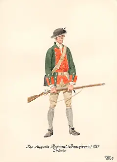 Private Prints: Augusta Regiment Private