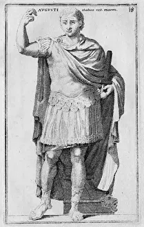 Before Christ Prints: Augustus, Gaius Octavius, 23 September 63 BC 19 August 14 AD was the first Roman Emperor