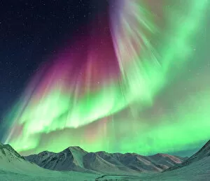 Northern Lights: A Dance of Colours Collection: Aurora Borealis in Alaska