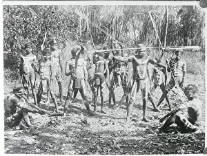 Australian Aborigines After Ritual Period