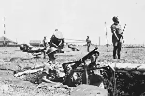 Landforms Prints: Australian Anti-Aircraft Soldiers