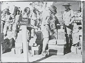 Darwin Prints: Australian Soldiers Unloading Supplies