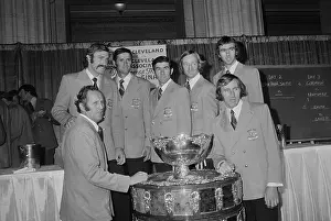 Australian Tennis Professionals Posing for Camera