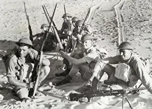 Australian Troops During Battle Maneuvers